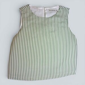 A&F Striped Sleeveless Top | Size M